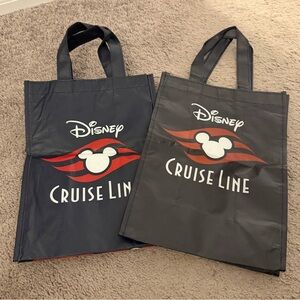 Disney Cruise Line Small Tote Bags Set of 3